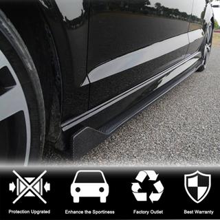 Side Skirts (for RS3 Sedan 2017-2019, Carbon Fiber) Audi A3 2012-2020 photo 2