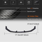 Audi A3 2012-2020 Front bumper lip splitters V3 (for RS3 Sedan 2017-2020, Carbon) photo 5