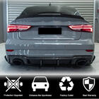 Audi A3 2012-2020 Rear bumper diffuser V1 (for RS3 Sedan 2017-2019, Carbon) photo 3