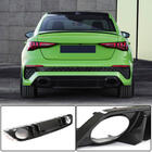 Audi A3 2020- Rear bumper diffuser (for RS Sedan, carbon) photo 1