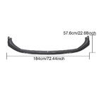 Audi A4 B9 2015-2024 Front Bumper Lip V1 for RS4 Avant 2019-2021 Carbon photo 6