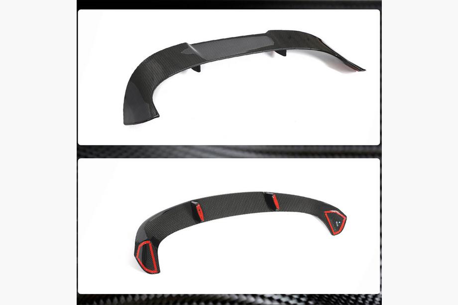 Audi A4 B9 2015-2024 Rear Spoiler (for RS4 Avant 2020+, Carbon) Photo 3