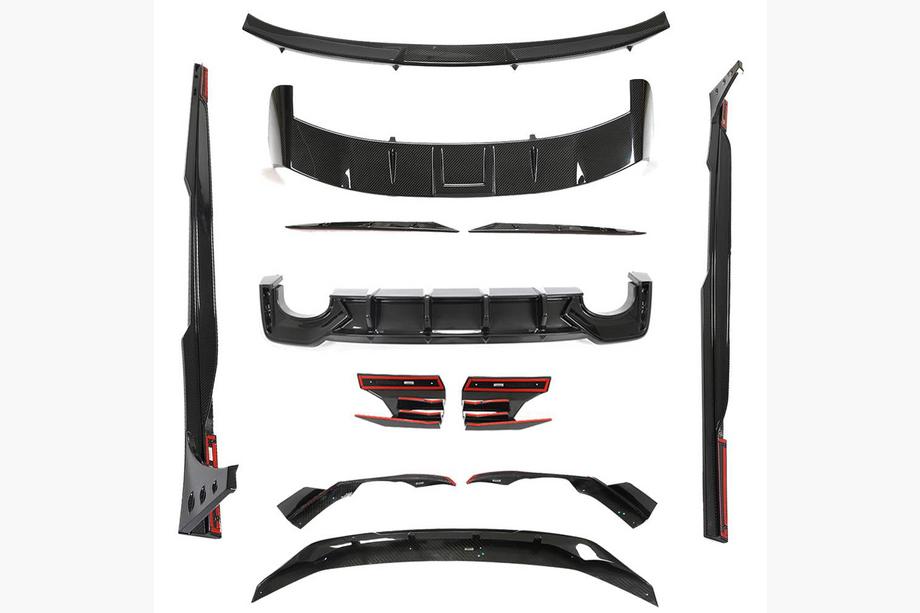 Audi A6 C8 2018–2025 Body Kit Set (for RS6, Carbon) Photo 2