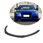 Audi A6 C7 2011-2017 Front Bumper Lip (Carbon) photo 1