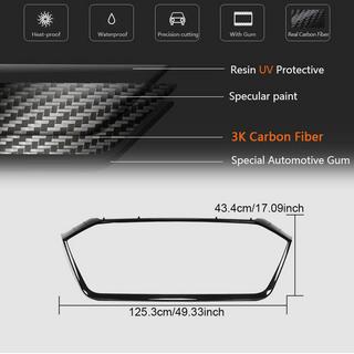 Grille Surround Trim (for RS6, Carbon) Audi A6 C8 2018–2025 photo 4