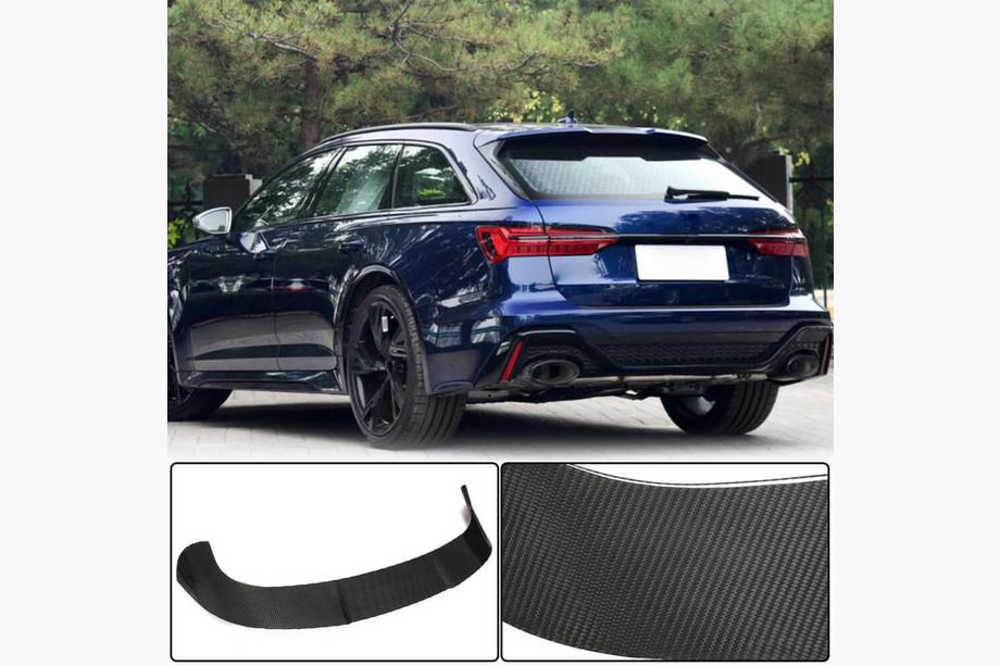 Audi A6 C8 2018–2025 V4 Spoiler (for Avant, Carbon) Image