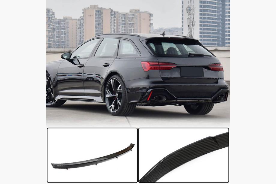Audi A6 C8 2018–2025 V3 Spoiler (for Avant, Carbon) Image