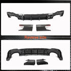 Audi A6 C8 2018–2025 Rear Bumper Diffuser (for RS6, Carbon) photo 5