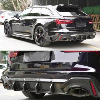 Rear Bumper Diffuser (for RS6, Carbon) photo 2