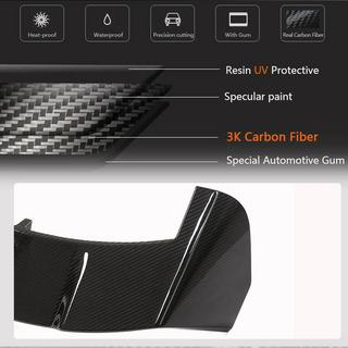 Rear spoiler V2 (for Avant, 3 pcs, Carbon) photo 4