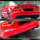Audi A7 2010-2018 Rear Bumper Diffuser (Carbon) photo 4