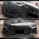 Audi A7 2018- Front bumper air intake covers V1 (for RS7 2018-2022, Dry Carbon) photo 4