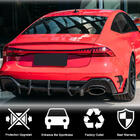 Audi A7 2018- Rear bumper vent covers (for RS7 2018-2022, Dry Carbon) photo 3