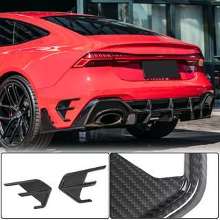 Rear bumper vent covers (for RS7 2018-2022, Dry Carbon) photo 1