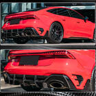 Audi A7 2018- Rear Bumper Diffuser (for RS7 2018-2022, Dry Carbon) photo 2