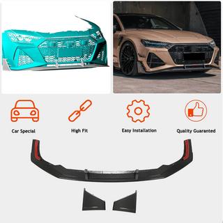 Front Bumper Lip V1 (for RS7 2018-2022, Dry Carbon) photo 2