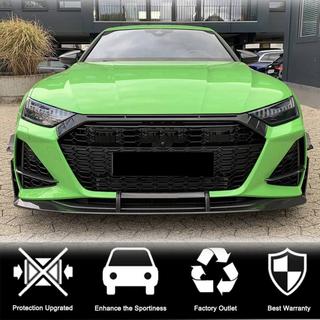 Front Bumper Lip V1 (for RS7 2018-2022, Dry Carbon) photo 3