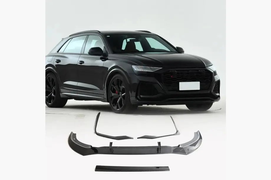 Front bumper lip (2021+, Carbon) photo 1