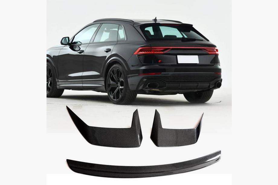 Audi Q8 2018- Rear Roof Spoiler (Carbon) Image