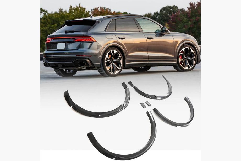 Audi Q8 2018- Fender Flares (2021-2024, Carbon) Photo 1