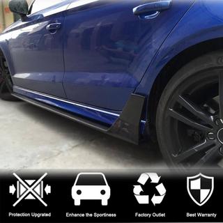 V4 Side Skirts (for S-Line Sedan, Carbon) Audi A3 2012-2020 photo 2