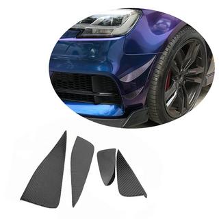Front bumper lip (for S-Line Sedan 2017-2020, Carbon) Audi A3 2012-2020 photo 1