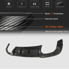 Audi A3 2012-2020 Rear bumper diffuser V5 (for S-Line Sedan 2017-2020, Carbon) photo 5
