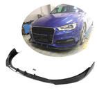 Audi A3 2012-2020 Front Bumper Lip V1 for S-Line 2012-2016 HB, Carbon photo 1