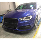 Audi A3 2012-2020 Front Bumper Lip V1 for S-Line 2012-2016 HB, Carbon photo 3