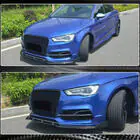 Audi A3 2012-2020 Front bumper lip spoiler Lip V3 (for S-Line Sedan 2012-2016, Carbon) photo 3