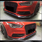 Audi A3 2012-2020 Front Bumper Lip Spoiler Lip V2 (for S-Line Sedan 2012-2016, Carbon) photo 3