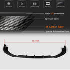 Audi A3 2012-2020 Front Bumper Lip Spoiler Lip V2 (for S-Line Sedan 2012-2016, Carbon) photo 5