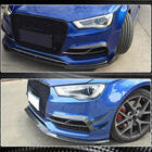 Audi A3 2012-2020 Fog light trim covers (for S-Line Sedan 2012-2016, Carbon) photo 4