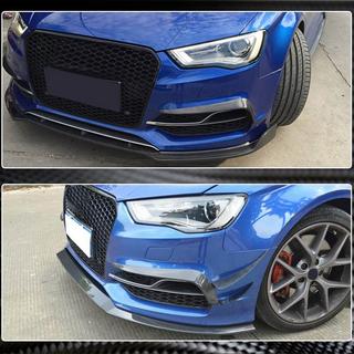Fog light trim covers (for S-Line Sedan 2012-2016, Carbon) Audi A3 2012-2020 photo 4