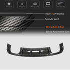 Audi A3 2012-2020 Rear bumper diffuser V3 (for S-Line Sedan 2012-2016, Carbon) photo 5