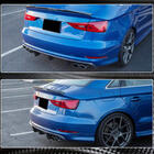 Audi A3 2012-2020 Rear Bumper Diffuser V2 (for S-Line Sedan 2012-2016, Carbon) photo 5