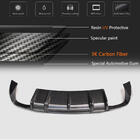 Audi A3 2012-2020 Rear bumper diffuser V1 (for S-Line Sedan 2012-2016, Carbon) photo 5