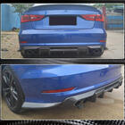 Audi A3 2012-2020 Rear bumper flaps Flap (for S-Line Sedan 2012-2016, Carbon) photo 3