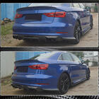 Audi A3 2012-2020 Rear bumper flaps Flap (for S-Line Sedan 2012-2016, Carbon) photo 4