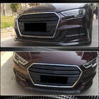 Audi A3 2012-2020 Front Bumper Lip V1 (for S-Line 2017-2020 HB, Carbon) photo 4