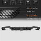 Audi A3 2012-2020 Rear bumper diffuser V2 (for S-Line Sedan 2017-2020, Carbon) photo 5