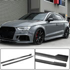Audi A3 2012-2020 Side skirts V1 (for S-Line Sedan, Carbon) photo 2