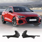 Audi A3 2020- Front bumper lip spoiler (for S-Line Sedan 2020-2023, Carbon) photo 1