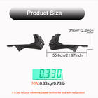 Audi A3 2020- Front bumper lip spoiler (for S-Line Sedan 2020-2023, Carbon) photo 4
