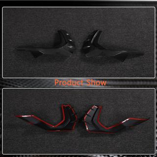 Front bumper lip spoiler (for S-Line Sedan 2020-2023, Carbon) photo 3