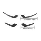Audi A4 B9 2015-2024 Front Bumper Lip Spoiler V3 (for S-Line Sedan 2015-2019, Carbon) photo 5