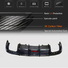 Audi A4 B10 2024- Rear Bumper Diffuser V3 (for S-Line, Carbon) photo 5