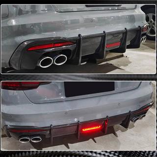 Rear Bumper Diffuser V3 (for S-Line, Carbon) photo 3