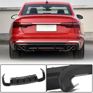 Rear Bumper Diffuser V2 (for S-Line, Carbon) photo 1