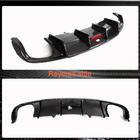 Audi A4 B9 2015-2024 Rear bumper diffuser V1 (for S-Line Sedan 2015-2019, Carbon) photo 4
